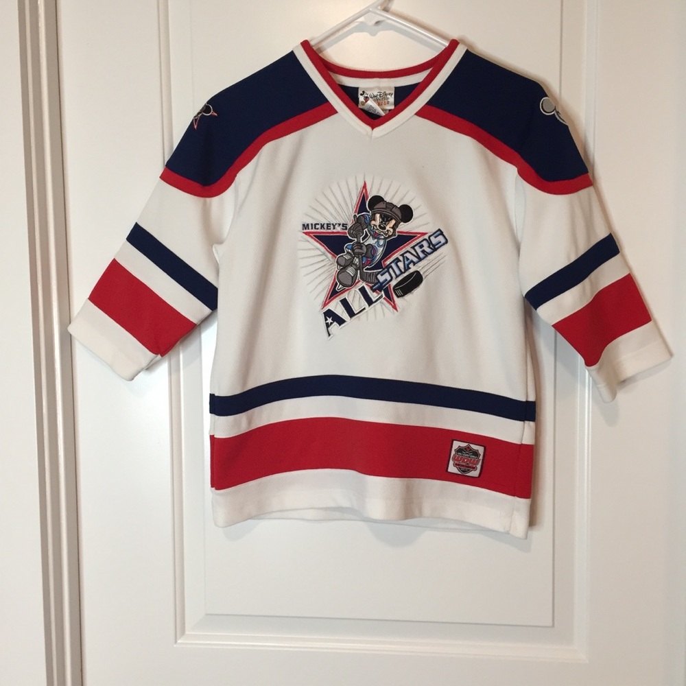 Disney Mickey All-Star STITCHED Hockey Jersey - Picture 8 of 8